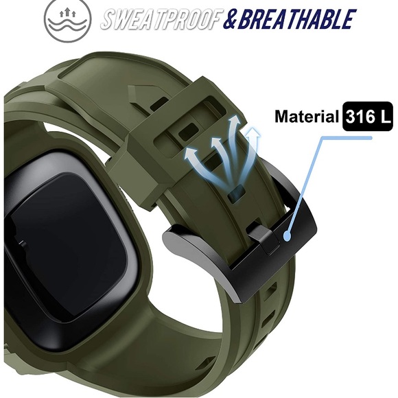 Protective Band Case Fitbit Versa 3 /Fitbit Sense - Picture 5 of 15